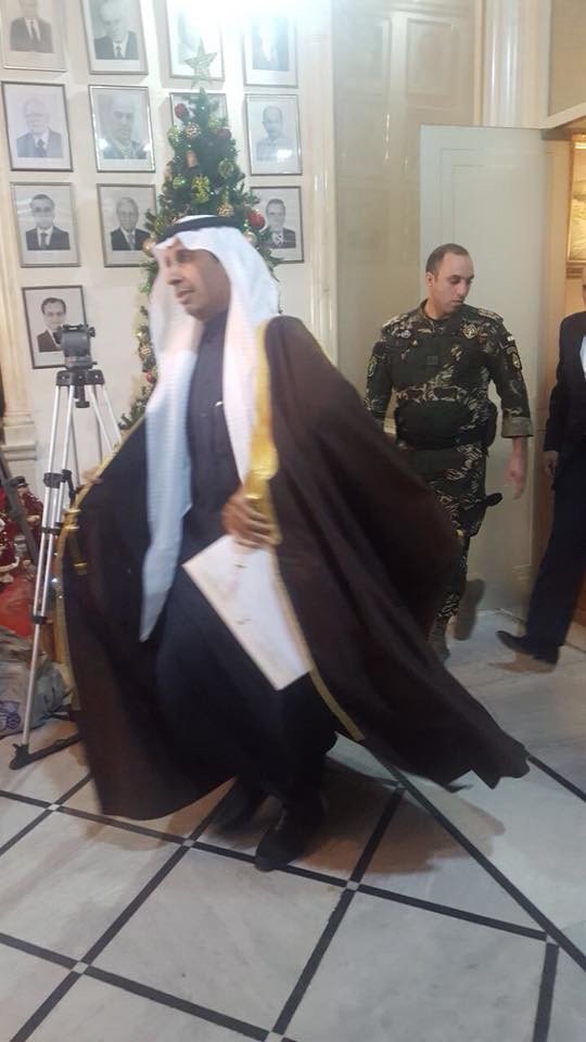 السفير السعودي في لبنان وليد اليعقوب لتقديم أوراق اعتماده إلى الرئيس عون