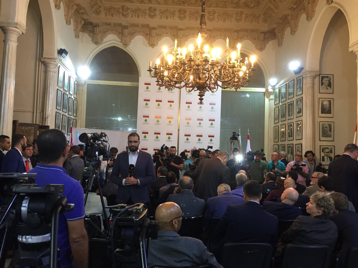 73 ambassadors descend on Lebanon's foreign ministry for press conference and then tour of sites Netanyahu said at UN General Assembly are secret Hezbollah missile depots.