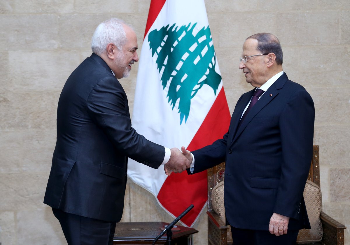 Iran is the First country to visit Lebanon new gov.   