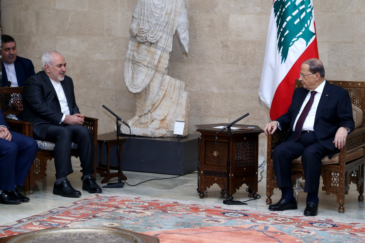 Iran is the First country to visit Lebanon new gov.   