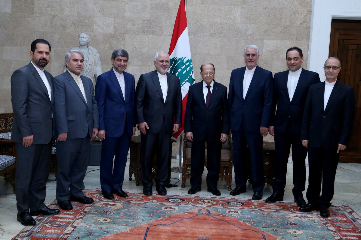 Iran is the First country to visit Lebanon new gov.   