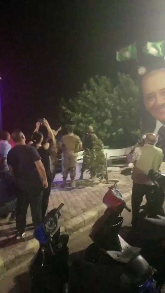 Lebanese Army engaging an Israeli army drone