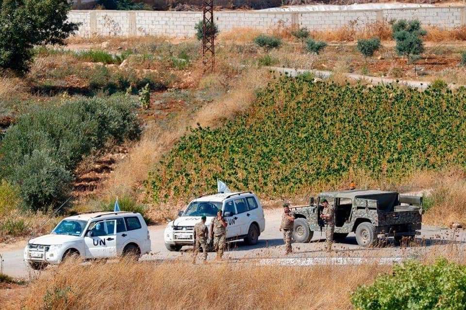 The Lebanese Armed Forces and UNIFIL intensify their patrols at the border