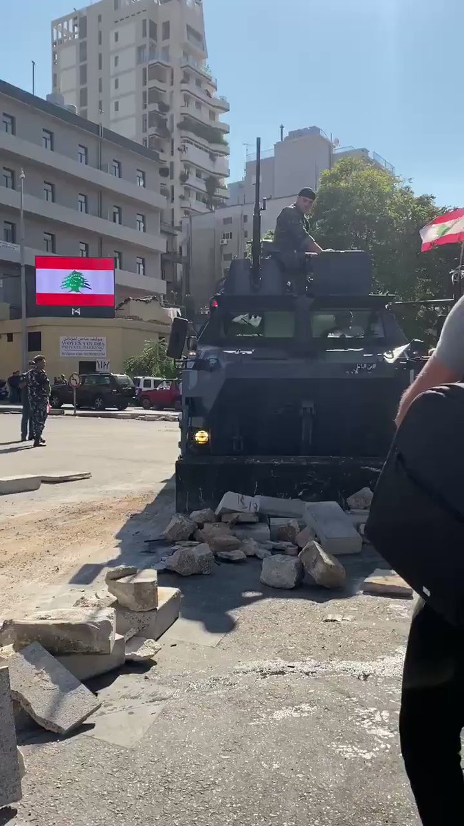 Beirut Ring road is being opened 