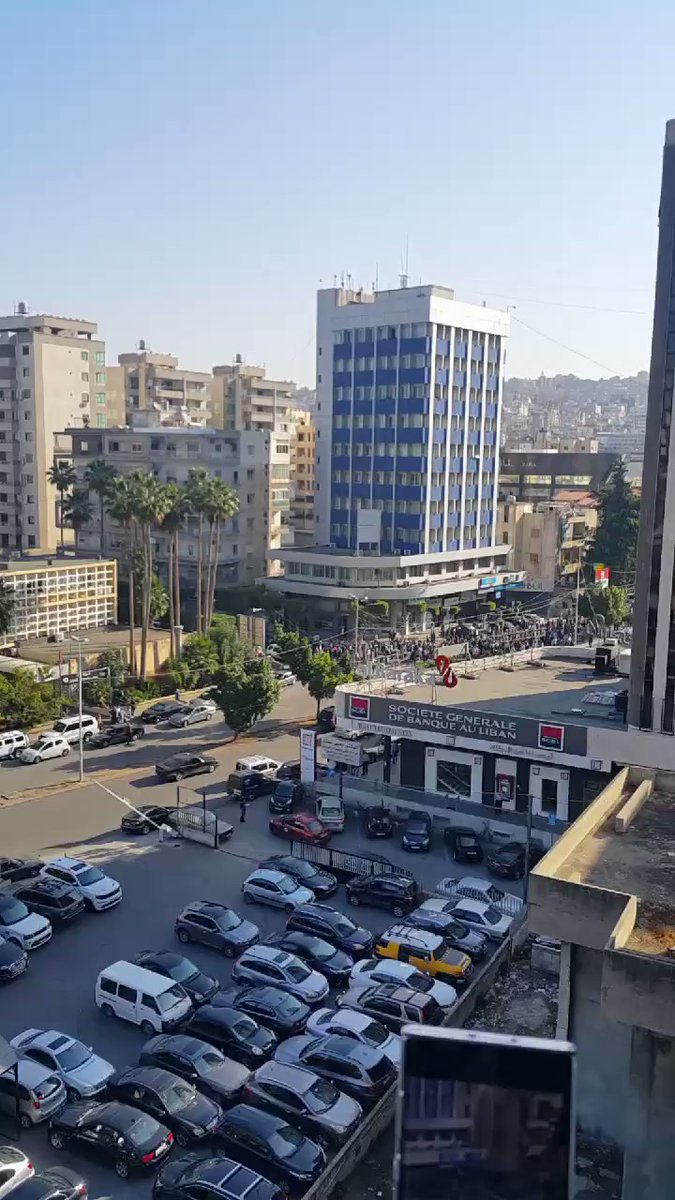Students in Sidon/Saida protesting