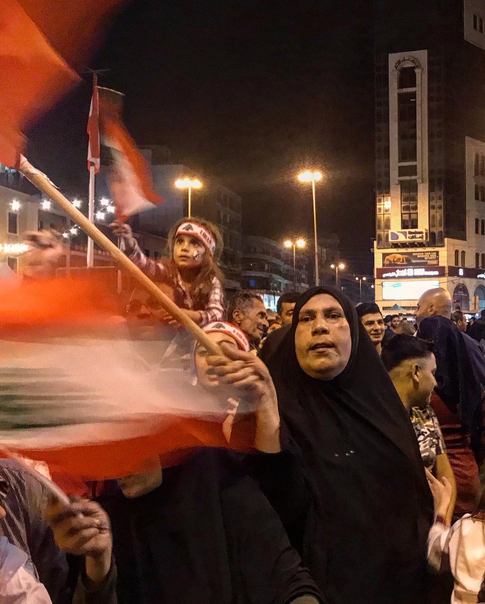 Scenes from Sahat al-Nour - Square of light - in Tripoli, north Lebanon. The protests here are proving some of the country's most tenacious - the city has long suffered from what residents describe as government neglect and stigmatism in the media over extremism and poverty