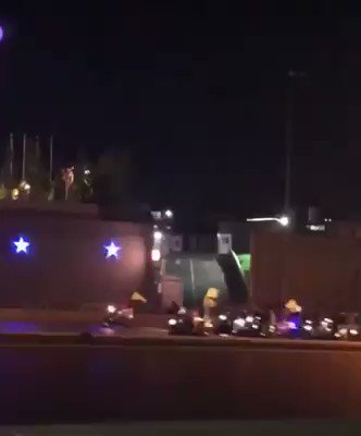 Video of motorcycle convoy of Hezbollah, Amal Movement supporters