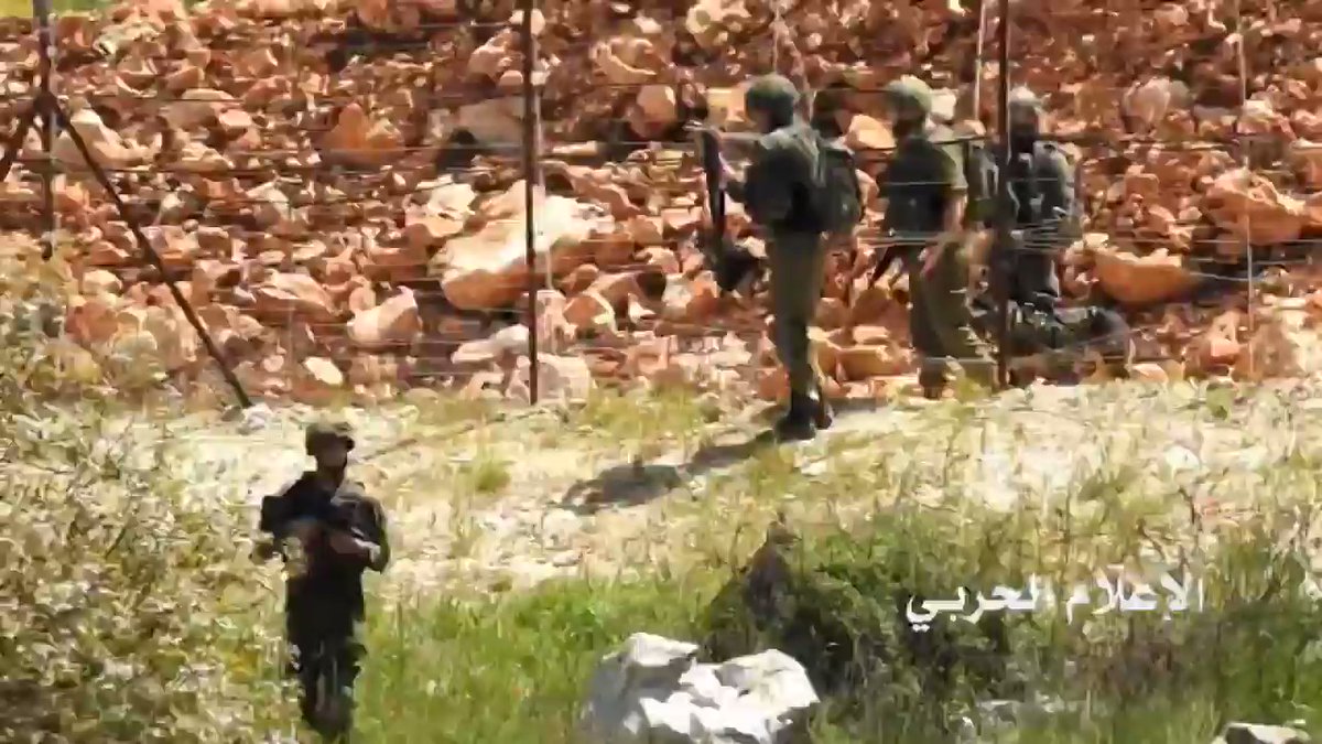 Israeli army observed repairing a second section of the security fence that was cut overnight along the Lebanon-Israel border.