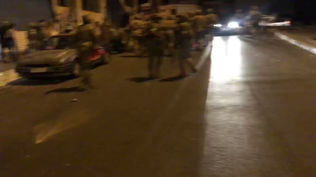 .@timourazhari: Lebanese Army viciously beating protesters at Beirut's ring road. Was trying to film it and got hit in the head. Am fine. They tried to take my phone. No chance