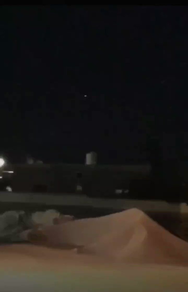 Explosion over Lebanon as Israeli airstrikes have been reported in Syria