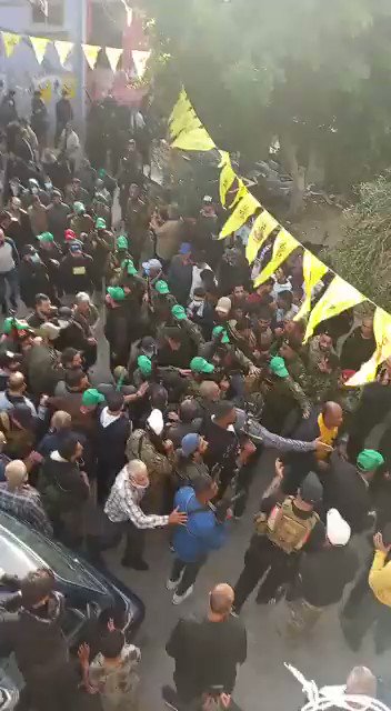 Palestinian media reports say four were killed during the armed clash between Hamas and Fatah gunmen in the Burj Shamali camp in Lebanon