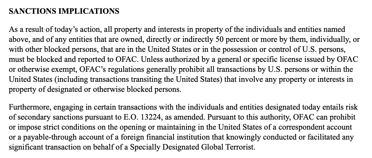 US sanctions Lebanon-based Hezbollah financial facilitator, his company, business connections  Adnan Ayad, his partners have helped Hezbollah obtain funds thru networks of companies that operate under the guise of legitimate business enterprises per @USTreasury