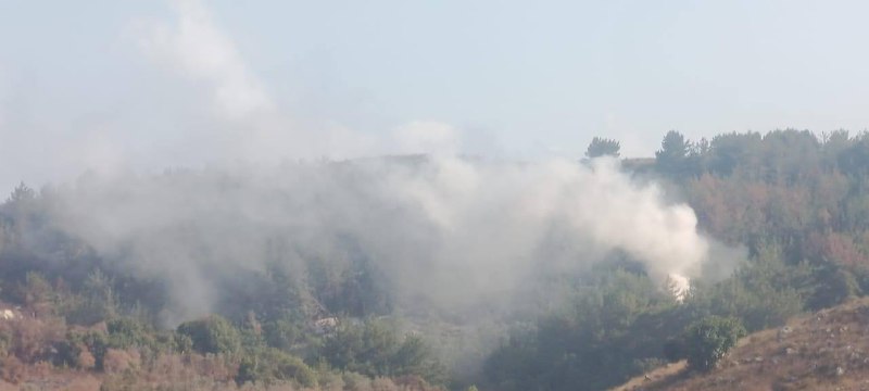 Israeli army artillery fire towards the area between Dhayra and Alma El Chaeb