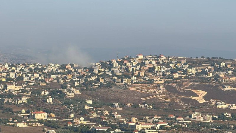 Frappe aérienne de l'armée israélienne à Khiam