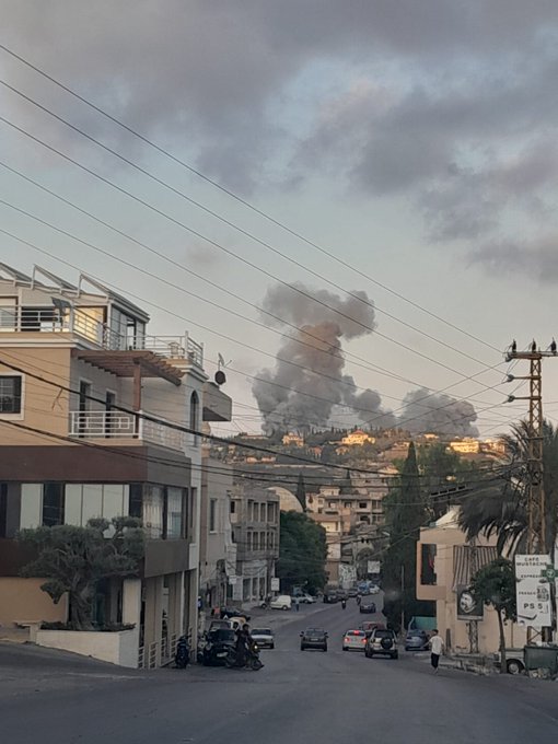 Un avion israélien a frappé un bâtiment dans la région de Tyr, au sud du Liban