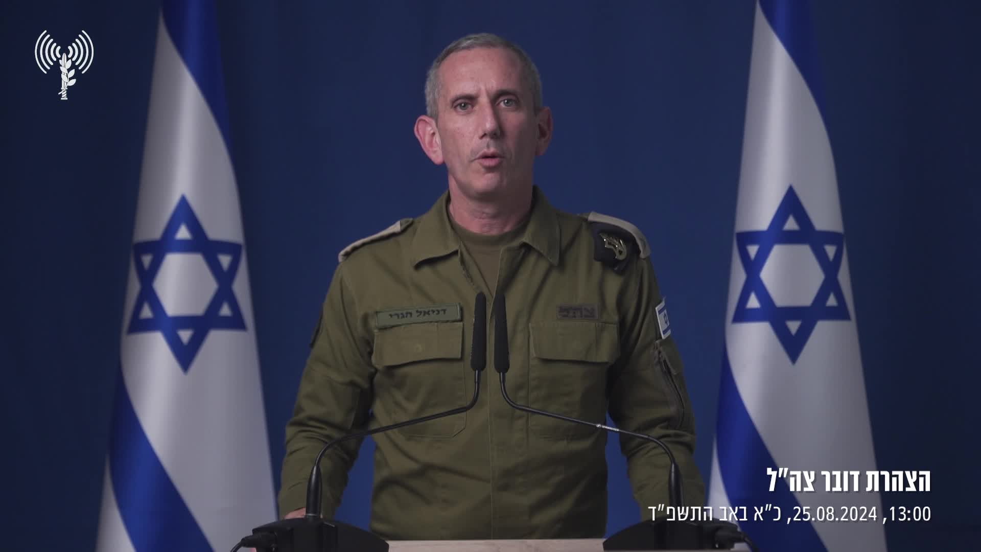 Israeli army spokesman: We thwarted most of the attack that Hezbollah planned and intercepted most of the threats that were launched against the territory of the State of Israel.