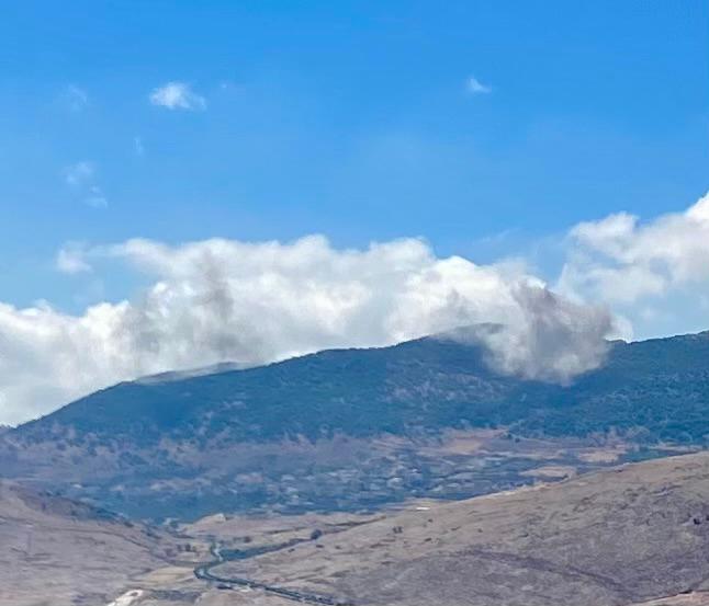 Lebanese media report a series of Israeli airstrikes near the town of Ain al-Tineh, in the Western Beqaa District, around 20 kilometers from the Israeli border