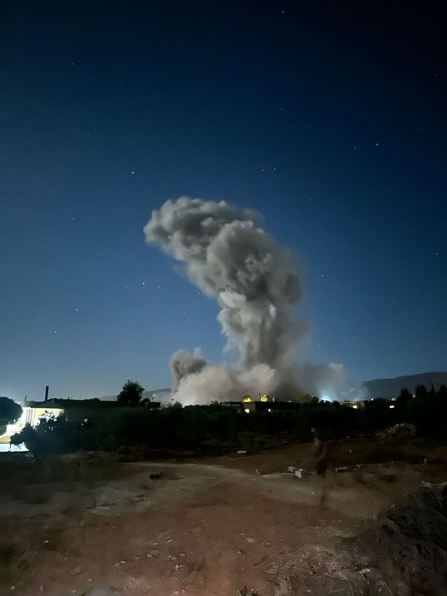 Ataques israelenses dentro do território sírio em Al-Qusayr, além de ataques na fronteira entre Líbano e Síria, na área de Hawsh Al-Sayyid Ali.