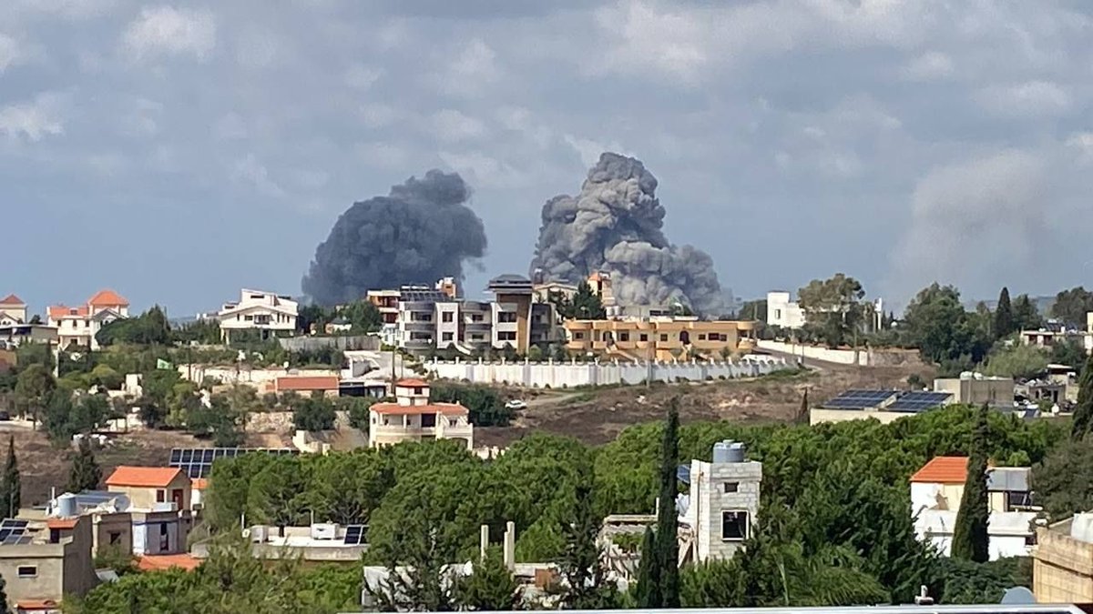 Het moment van het uitvoeren van een inval in de oostelijke en Namiriyah-gebieden in Zuid-Libanon