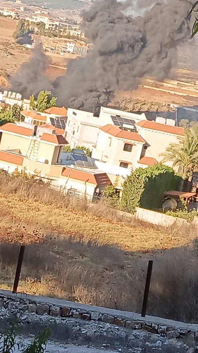 חיל האוויר פתח בפשיטה על העיירה זאוטאר שבדרום לבנון