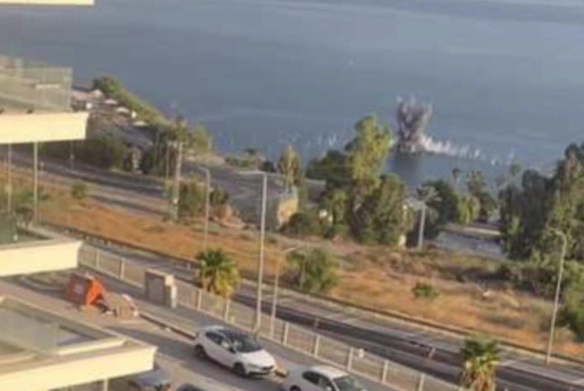 Dokumentation vom Ort des Wasserfalls in Kinneret