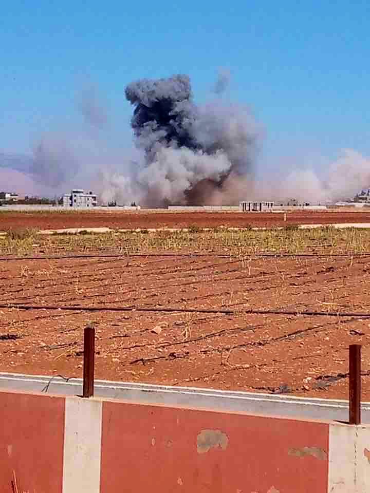 Ataques aéreos del ejército israelí en Haouch Tall Safiyeh (gobernación de Baalbek Hermel)