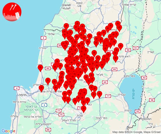 Another rockets barrage towards northern Israel