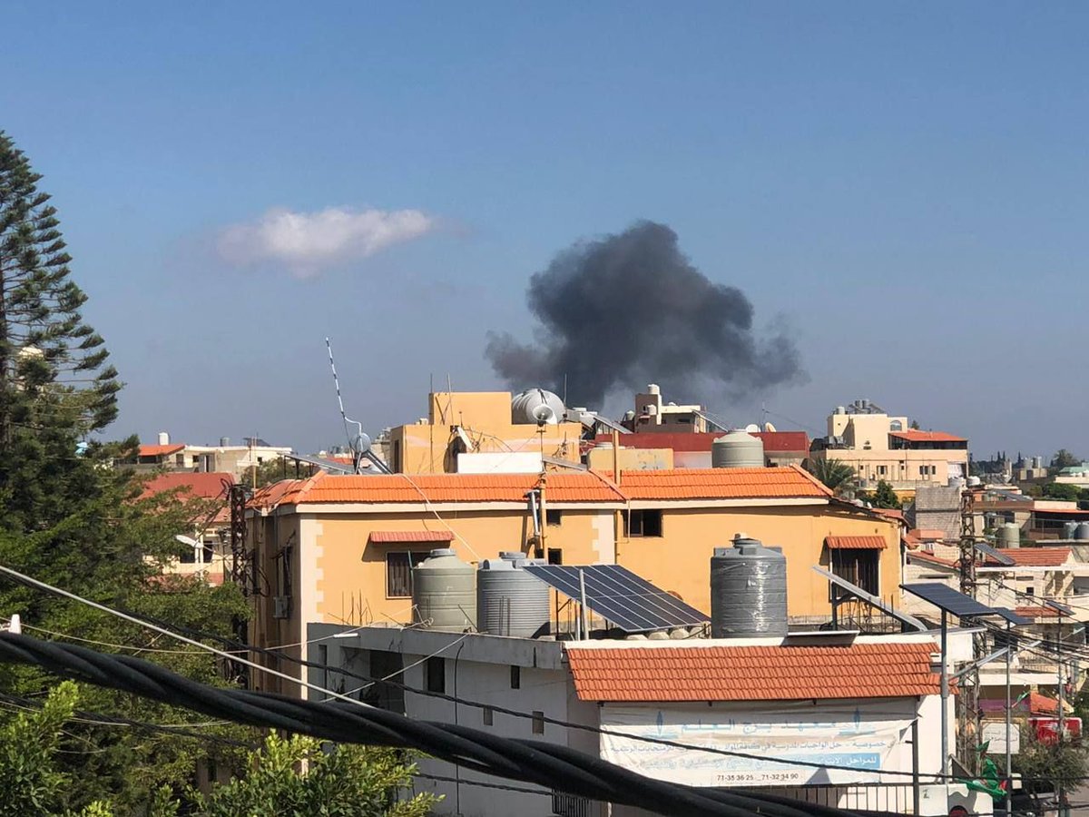 Força aérea realiza ataque contra a cidade de Bdayas, no sul do Líbano