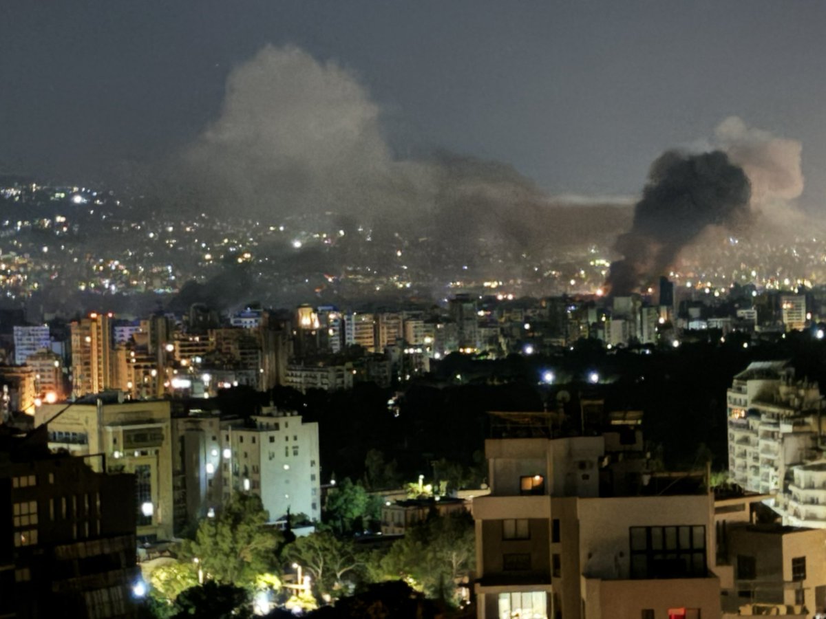 O quinto ataque aéreo em Dahieh hoje à noite