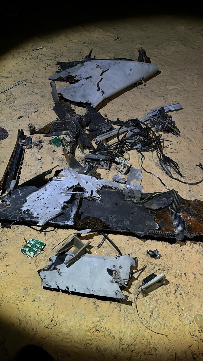 Image : Un drone a été lancé hier depuis l'Irak et intercepté avec succès