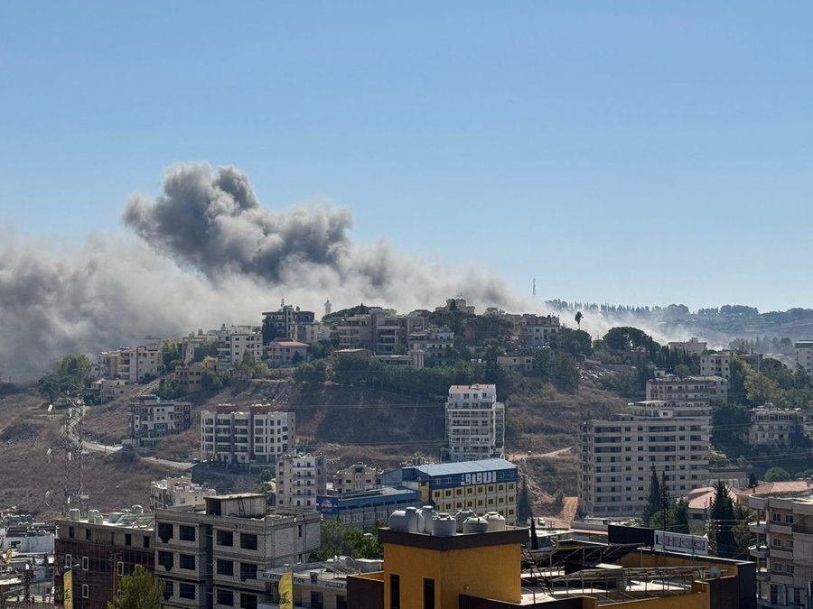 Airstrikes in Nabatieh