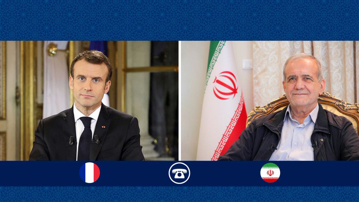 De Iraanse president Pezeshkian en de Franse president Macron hadden een telefoongesprek om de situatie in het Midden-Oosten te bespreken, met name de inspanningen voor een staakt-het-vuren tussen Israël en Hezbollah. De Iraanse president zei dat Teheran elk voorstel om vrede en stabiliteit in de regio te bewerkstelligen verwelkomt