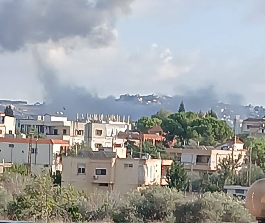 Um ataque teve como alvo a cidade de Kafr Tibnit, ao sul do Líbano