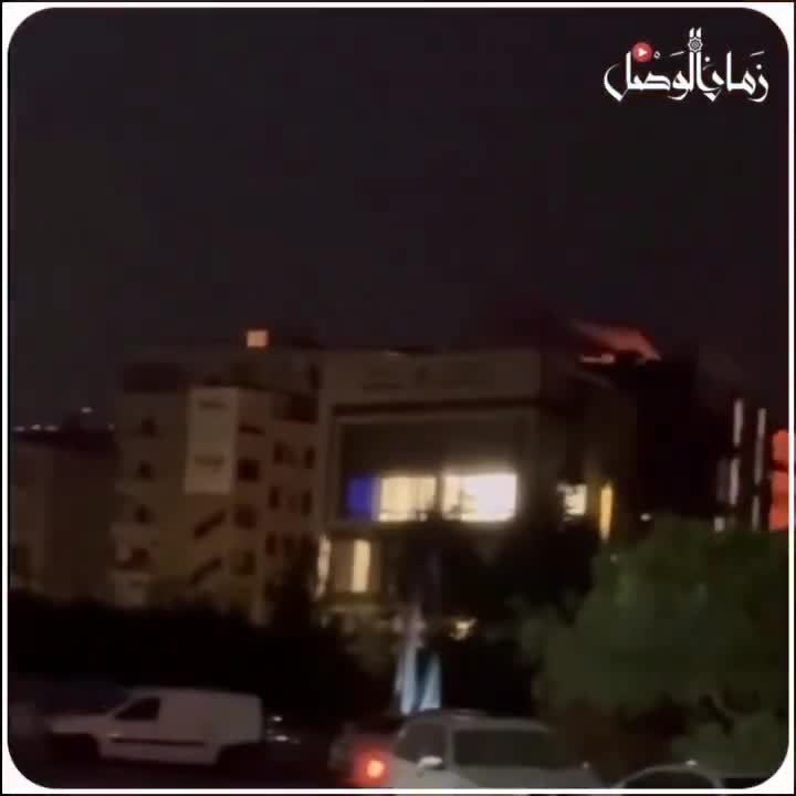 The moment the building with Al-Qard Al-Hassan branch in Chiyah was destroyed in an Israeli raid