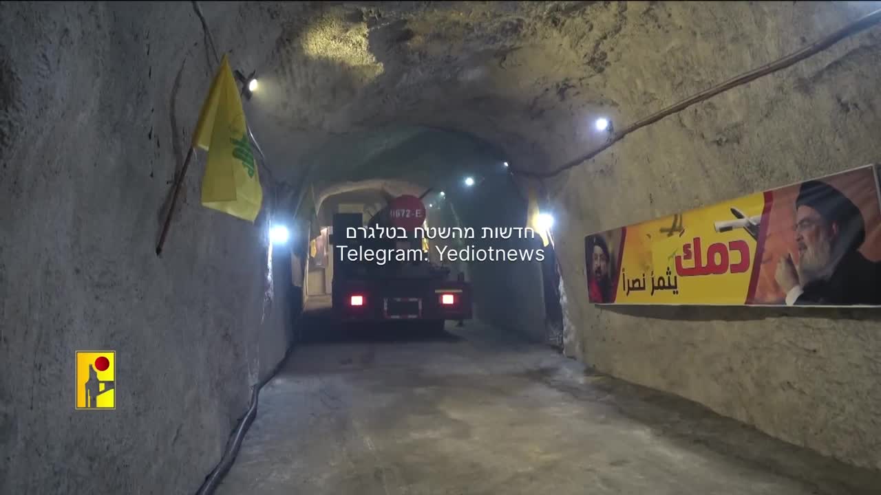 חיזבאללה מפרסמים תיעוד מרגע שיגור טיל ׳קאדר 2׳ הבוקר לעבר בסיס 8200 בגלילות.