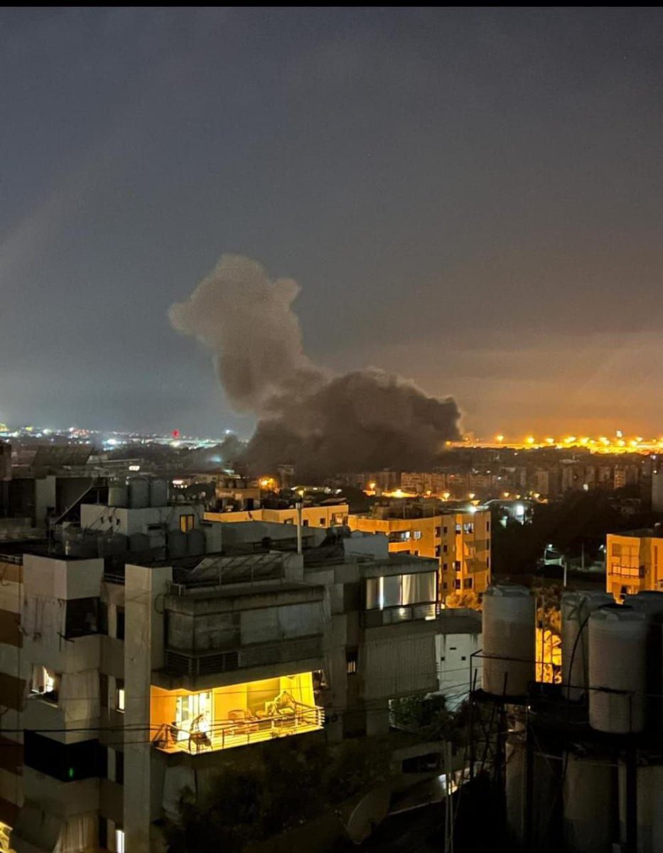 Two raids on the southern suburbs of Beirut, on the Burj al-Barajneh area, after two raids on the vicinity of the Lebanese University so far