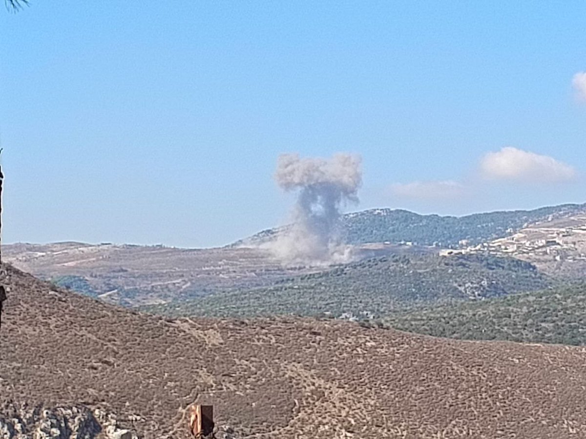 A raid targeted Jabal al-Rayhan some time ago.