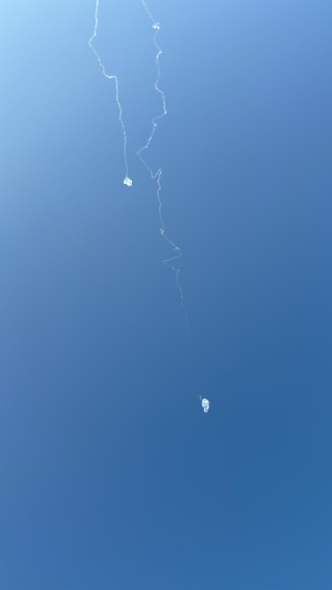 The Israeli army on the barrage to Kiryat and Haifa: five launches crossed from Lebanon, the majority were intercepted and the rest fell in an open area (Orli Alkalai, @rubih67) Photo: Tomer Nagli