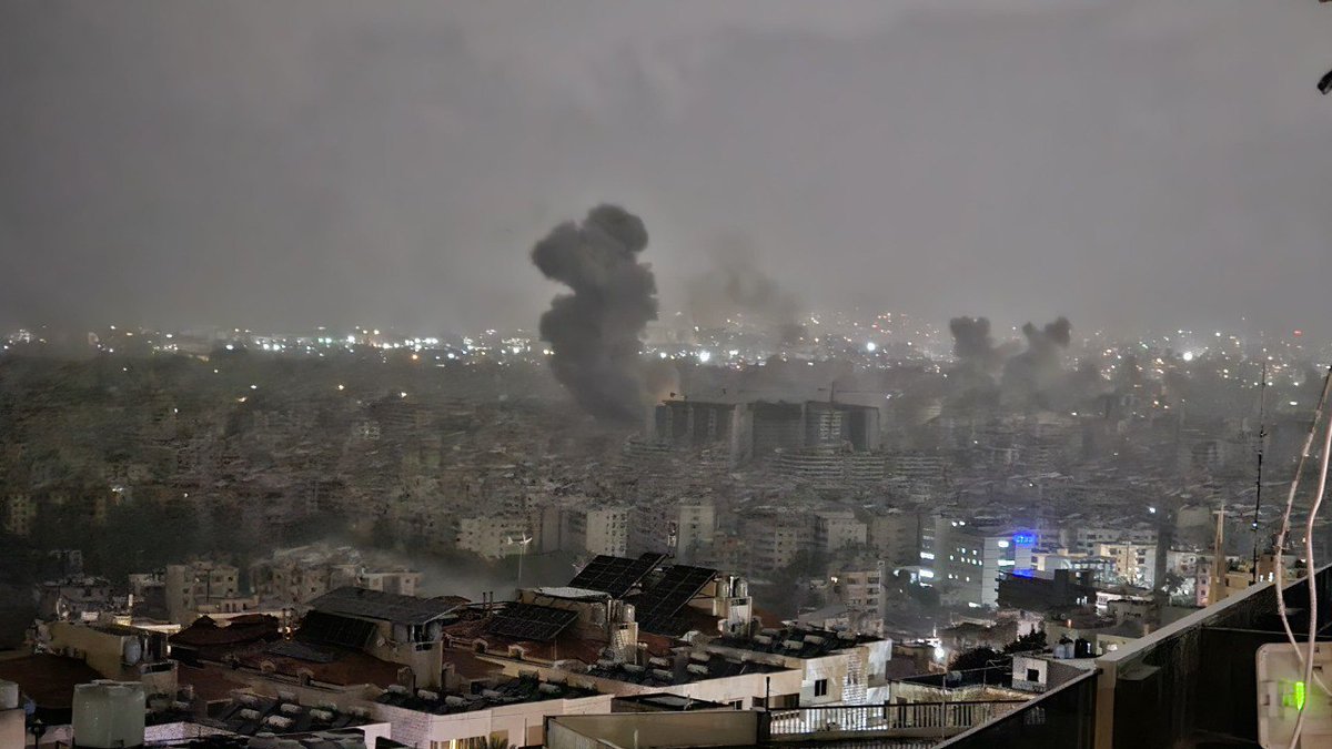 Twee Israëlische invallen waren gericht op de gebieden Ghobeiry en Haret Hreik in de zuidelijke buitenwijken