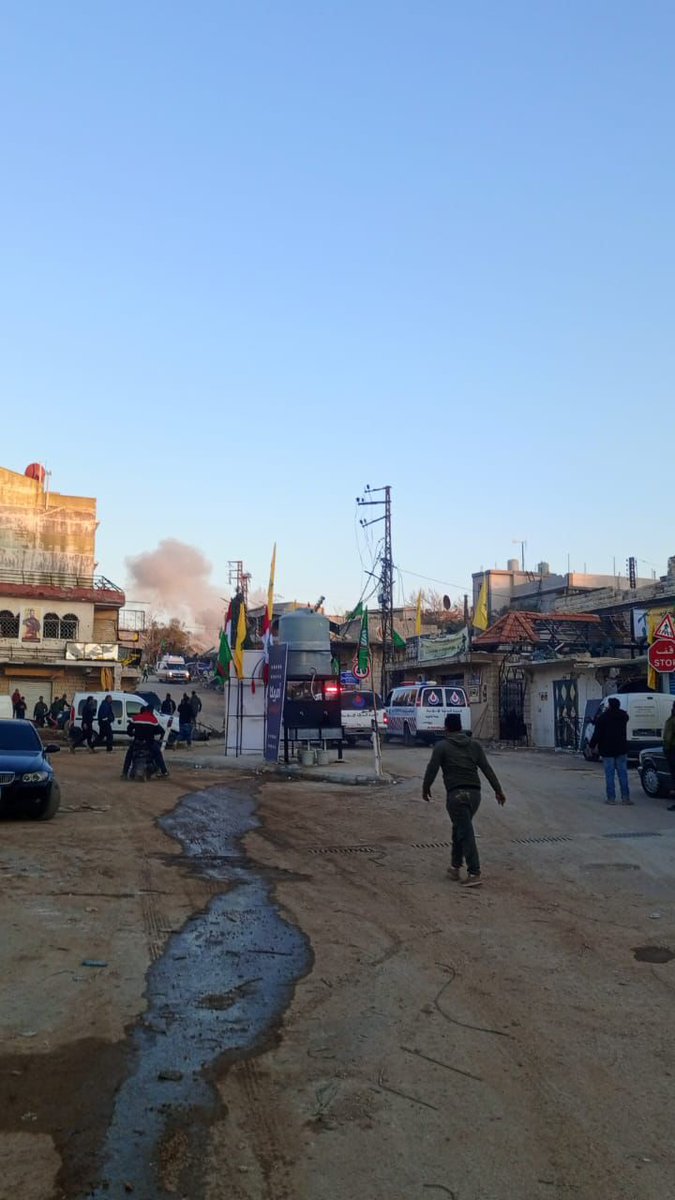 Un avión no tripulado israelí atacó las inmediaciones de una Husseiniya en la ciudad de Taybeh, en el sur del Líbano.