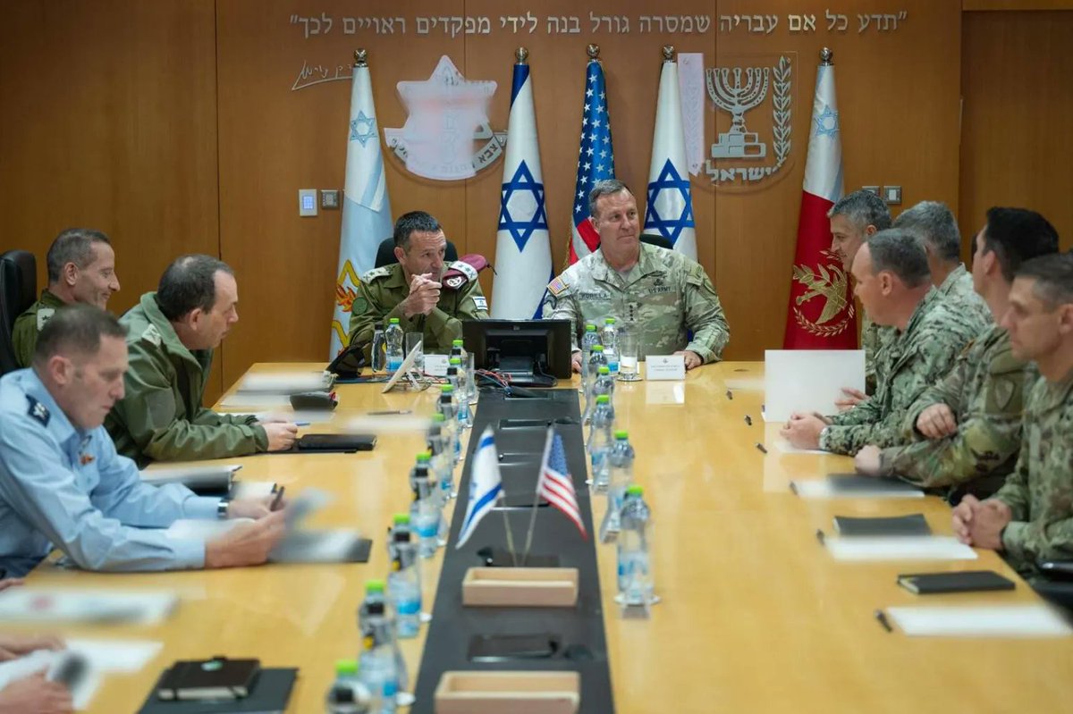 US Central Command Commander General Michael Kurilla held talks with Israeli Chief of Staff Herzi Halevi in Israel. The regional strategic situation was discussed in the talks