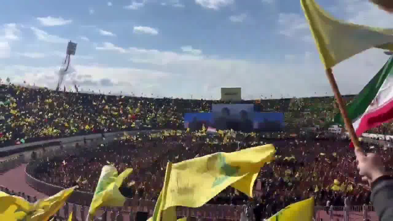 Multitudes en Beirut para el funeral de Nasrallah