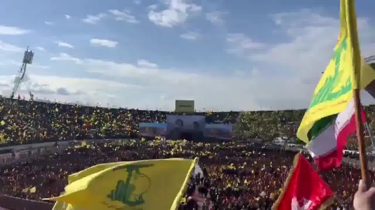 Multitudes en Beirut para el funeral de Nasrallah