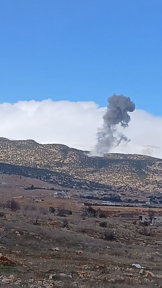 Un ataque israelí tiene como objetivo las afueras entre las ciudades de Boudai y Flawi en Bekaa