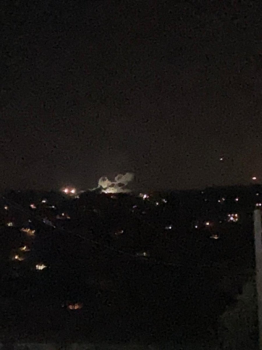 Izraelski nalot na miasto Houla w południowym Libanie