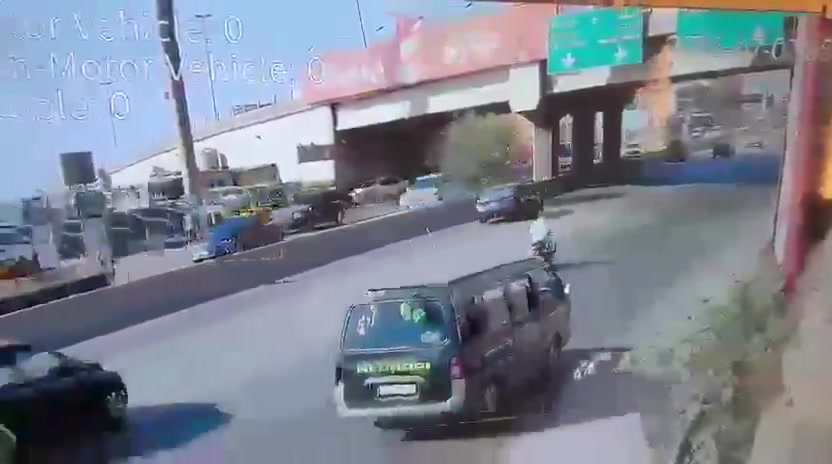 A surveillance camera documents the moment an Israeli drone launched a raid on a car in Khaldeh.