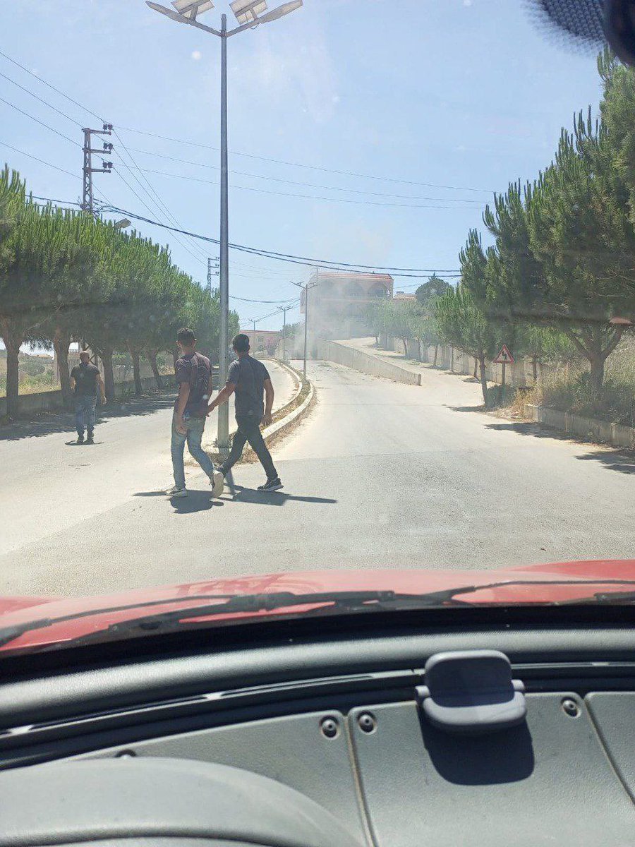 An Israeli drone strike targeted a car near Al-Ma'sara in the city of Bint Jbeil, south Lebanon.