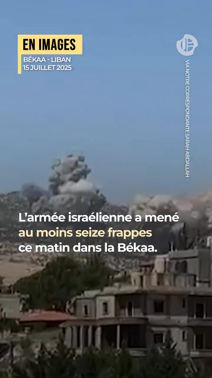 Israeli raids in the Bekaa: Sixteen strikes targeted several towns Tuesday morning, including Chmestar, Boudai, and Taraya. A school was damaged during the baccalaureate exam. The Israeli army claims to have targeted the Radwan force, Hezbollah's elite unit.