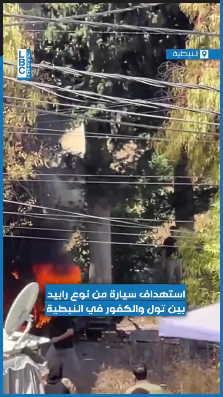 A Rapid car was targeted between Toul and Kfour in Nabatieh
