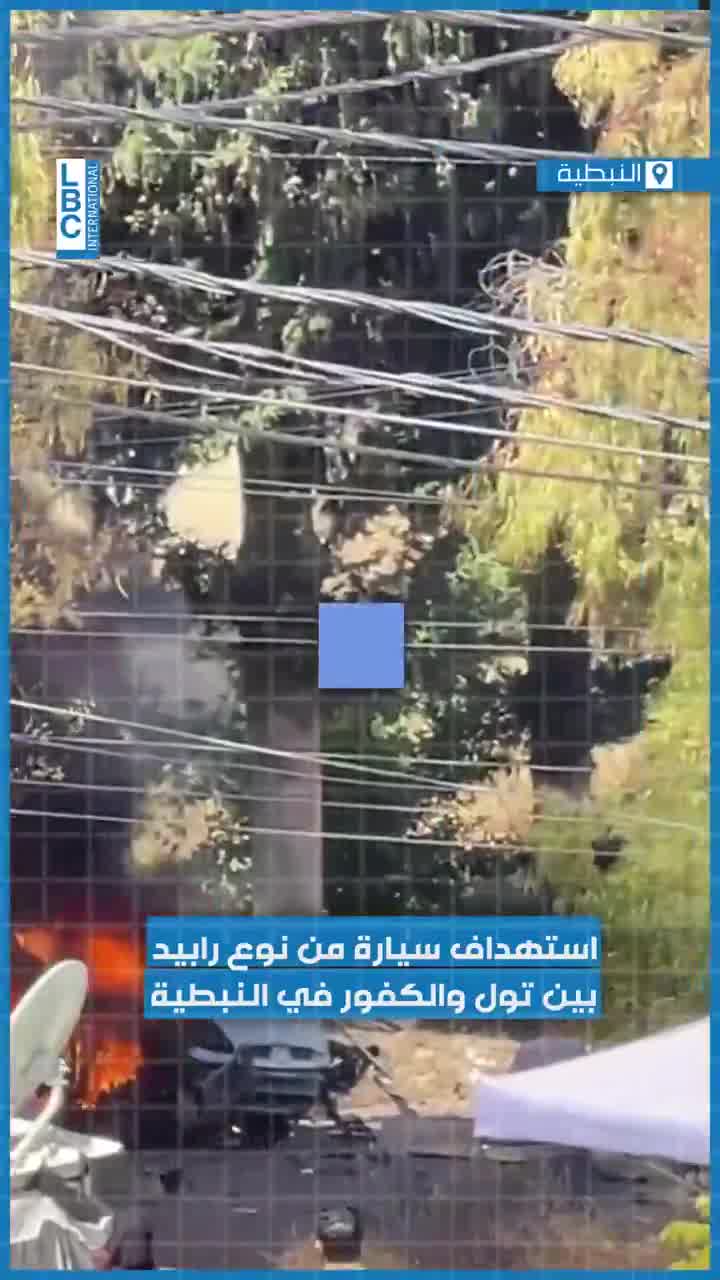 A Rapid car was targeted between Toul and Kfour in Nabatieh